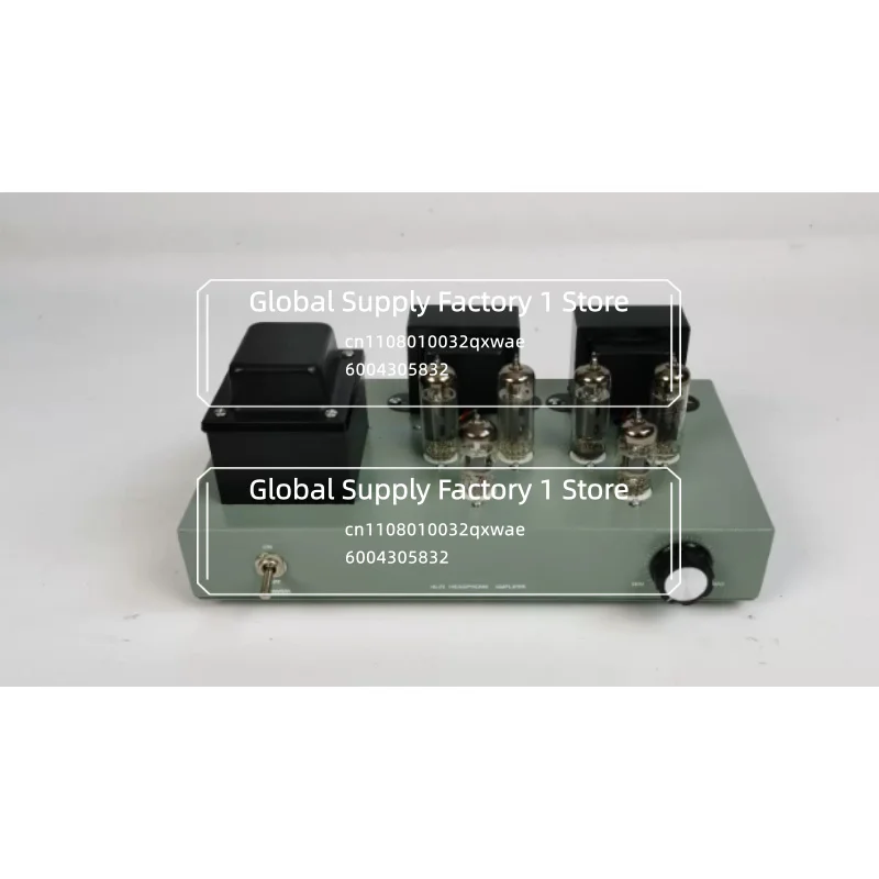 6F2 6P1 Vacuum Tube Amplifier Kit Push Pull Tube Audio Amp with Bottom Plate Finished Stereo Power Amplifier