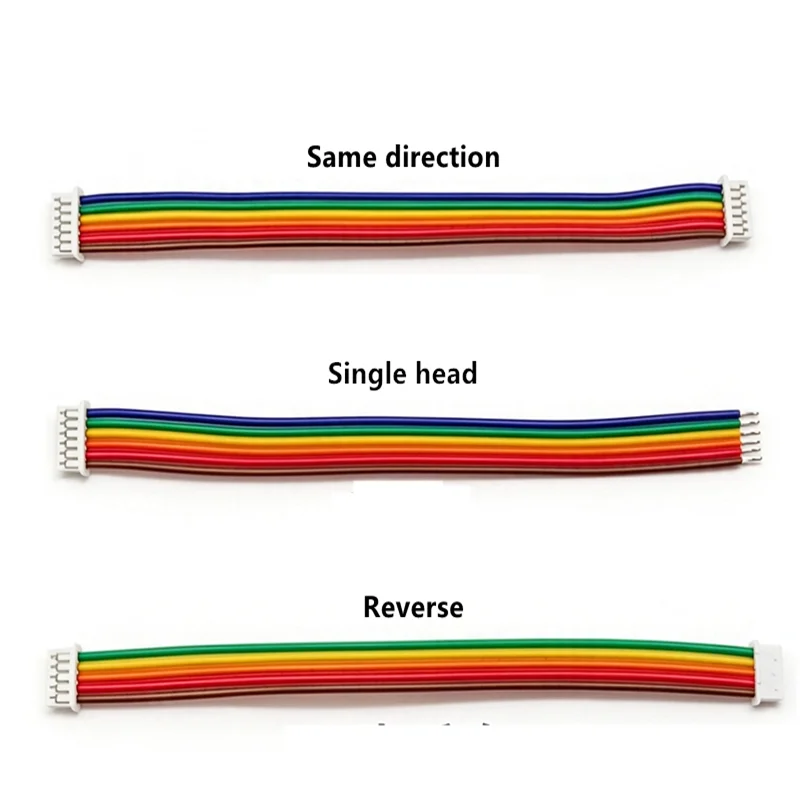 10PCS JST MX1.25 Pitch 1.25mm Wire Cable Connector 2/3/4/5/6/7/8/9/10/12 Pin 1.25MM Pitch Plug 10CM/20cm/30CM Wire Length 28AWG