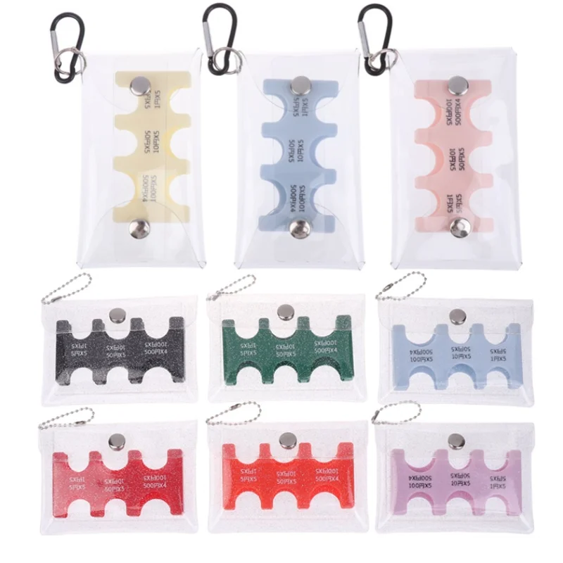 

Purse Wallets PVC Portable Travel Multi-position Coin Purse Clip Money Bag Japanese Style Portable Coin Pocket 2025 New