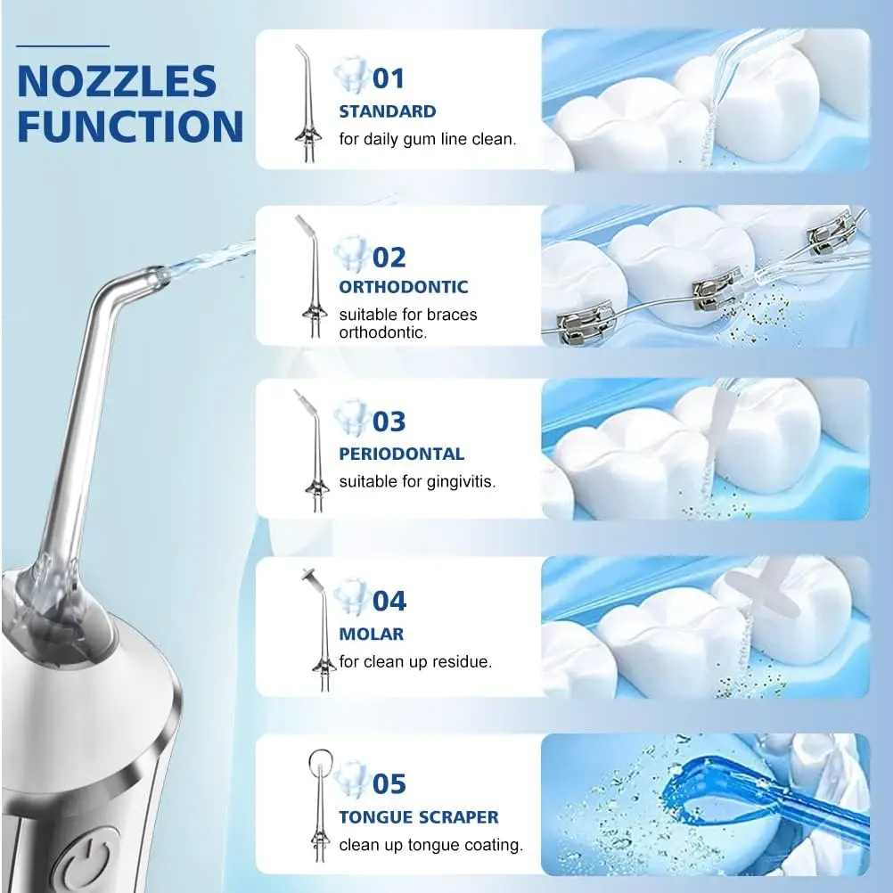Irrigador eléctrico inalámbrico para gatos y perros – Cuidado dental - imagen 4