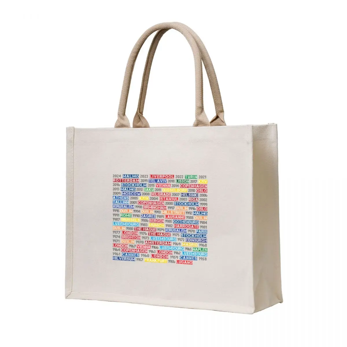 

ESC: Host Cities Tote Bag Women's shopper Women's shopper bag Cloth bag