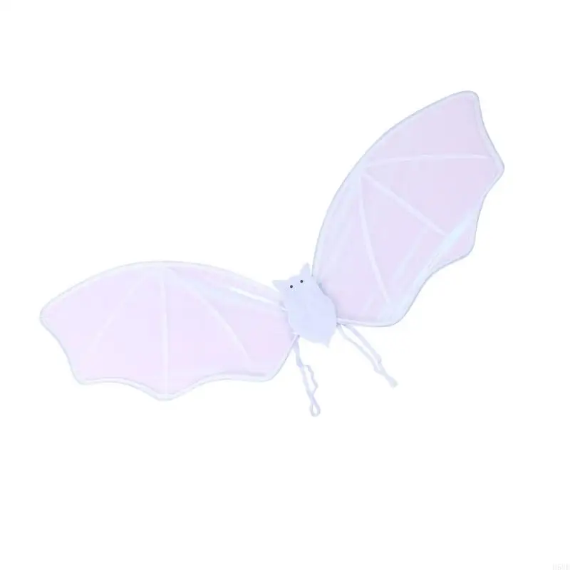 h58e 할로윈 배트 윙 박쥐 의상 액세서리 여자 아이 할로윈 날개 의상 액세서리 생일 코스프레 역할 놀이