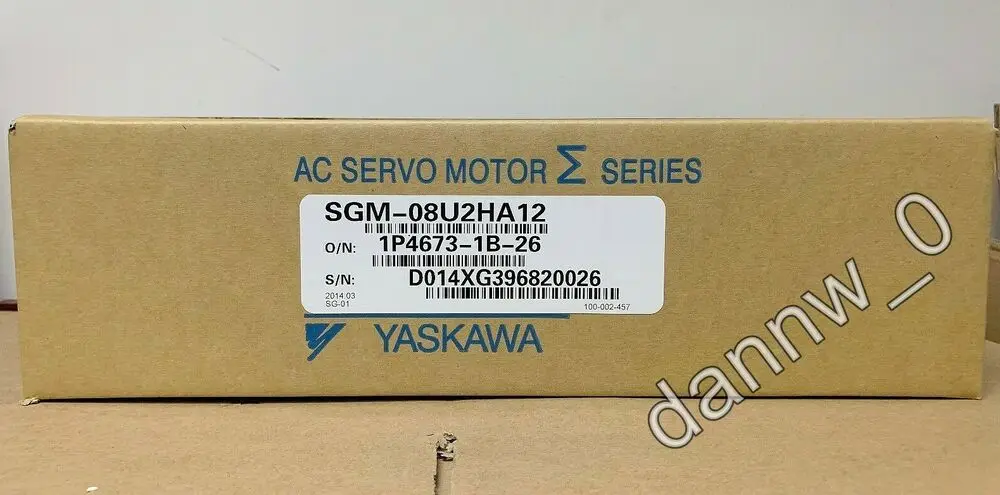 Brand NEW IN BOX Yaskawa SGM-08U2HA12 AC Servo Motor Free fast shipping