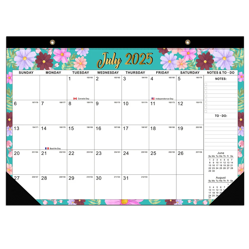 

2026 Hanging Calendar Coil-Bound Monthly Planner Calendar English Monthly Calendar Thicker Home Planner Organizer For Wall