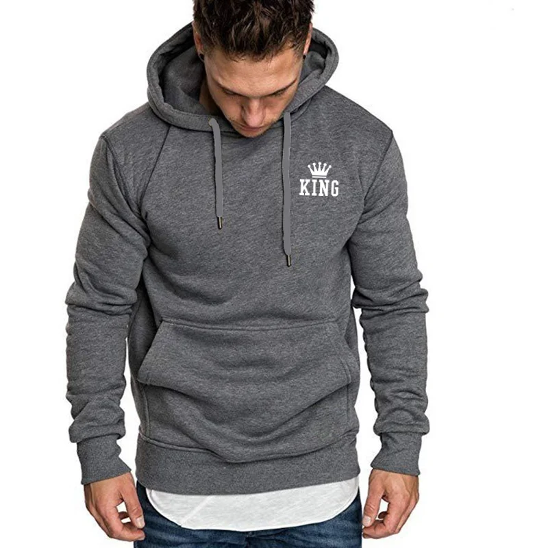 Print Mens Hooded Sweatshirt 2024 New Fashion Casual Long Sleeves Pullover Top S-4XL For 4 Colors sports Sweatshirt