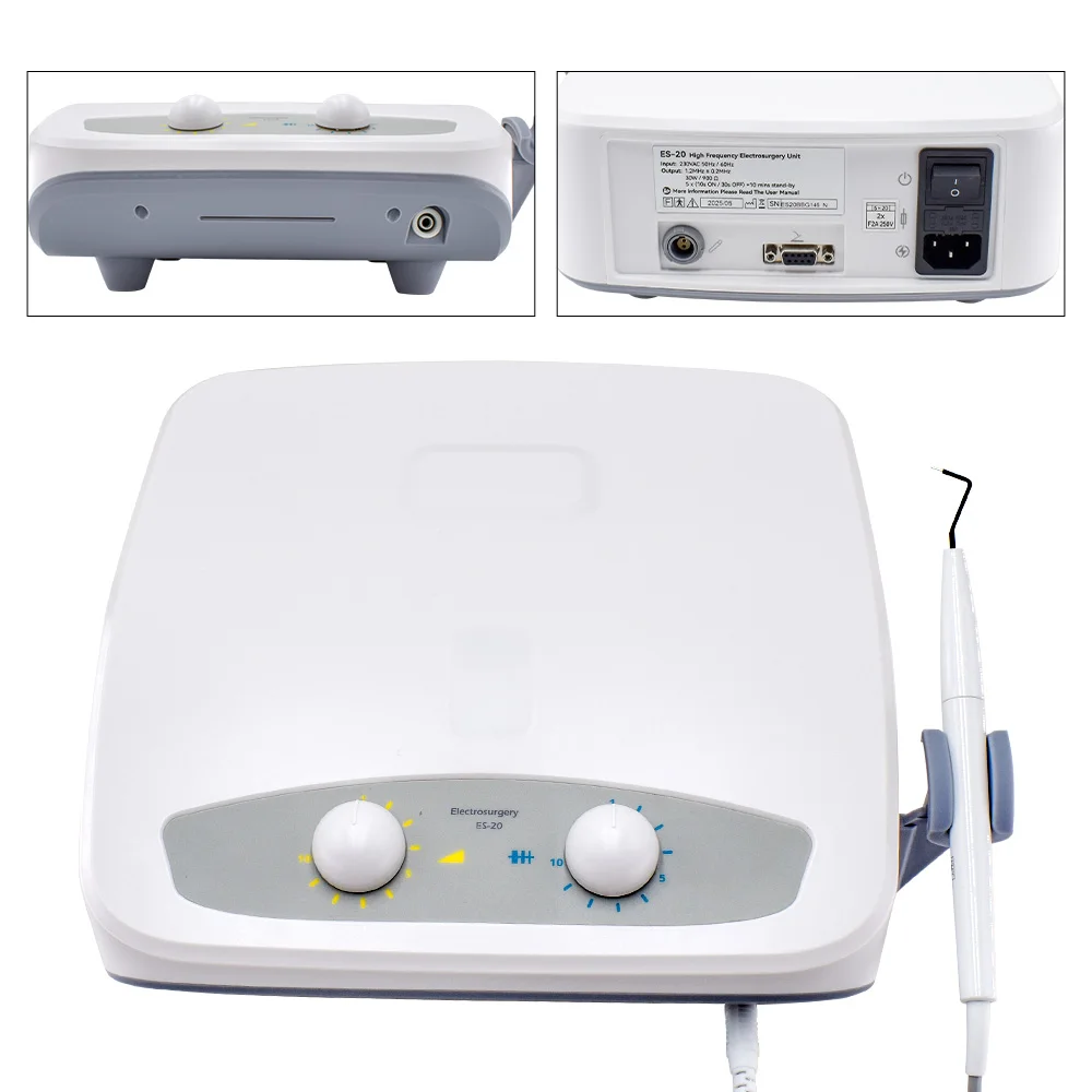 Dental Electro Surgery Unit Electricity Knife High Frequency Electro Scalpel Dentisty Electrosurgery System with 7 Electrodes