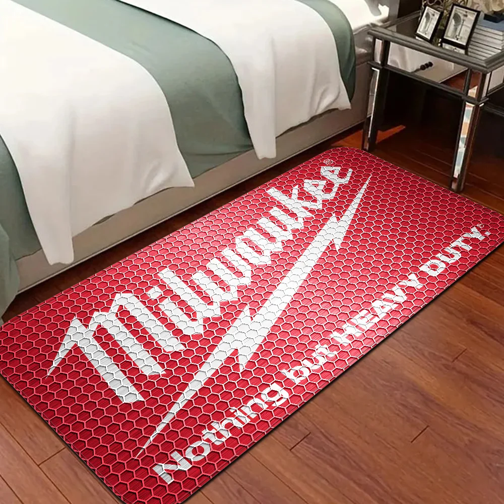 M-Milwaukee Floor Mat INS Style Soft Bedroom Floor House Laundry Room Mat Anti-skid Household Carpets