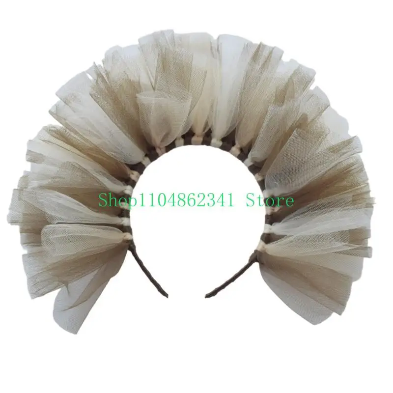 5ASD LION EARS عصابة الرأس بني هالوين إكسسوارات زي COSPLAY COSPLAY للأطفال