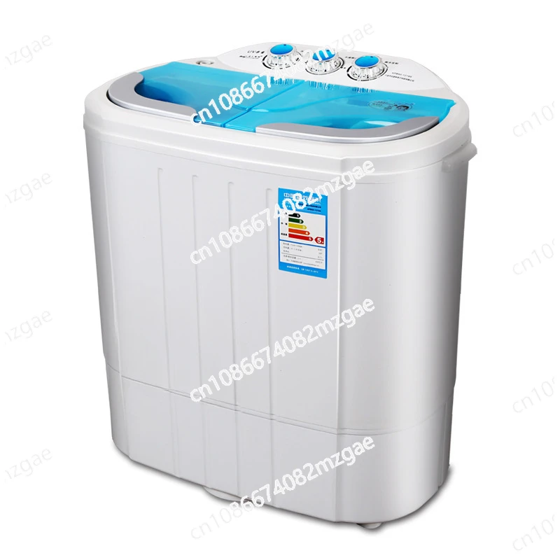 Semi Automatic Washing Machine Dehydration Stainless Steel Bucket Underwear Washing Machine Mini Small