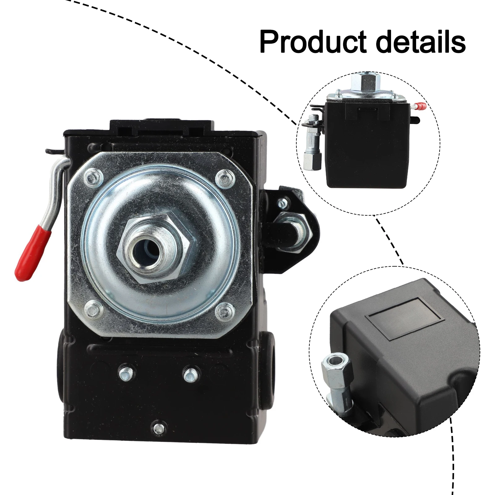manometro-per-compressore-d'aria-controllo-pressione-aria-contatti-di-pressione-26a-tensione-massima-240v