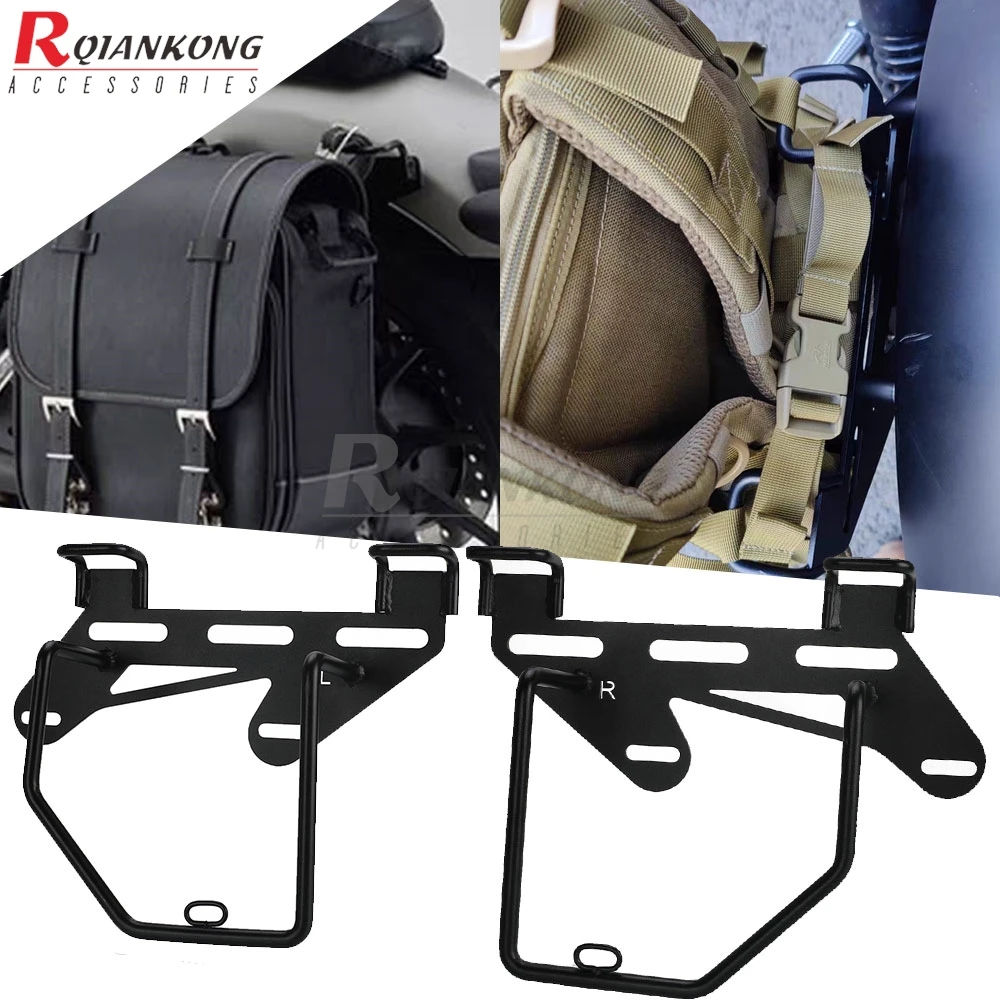 2021-2022-2023-2024 Motorcycle Saddlebag Side Saddle Bag Brackets For Honda Rebel CMX 250 300 500 1100 Rebel1100 REBEL 1100 DCT