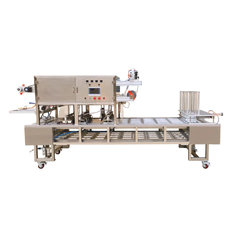 Packaging Machine Food Aluminum Foil Cup Bowl Filling and Sealing Machine
