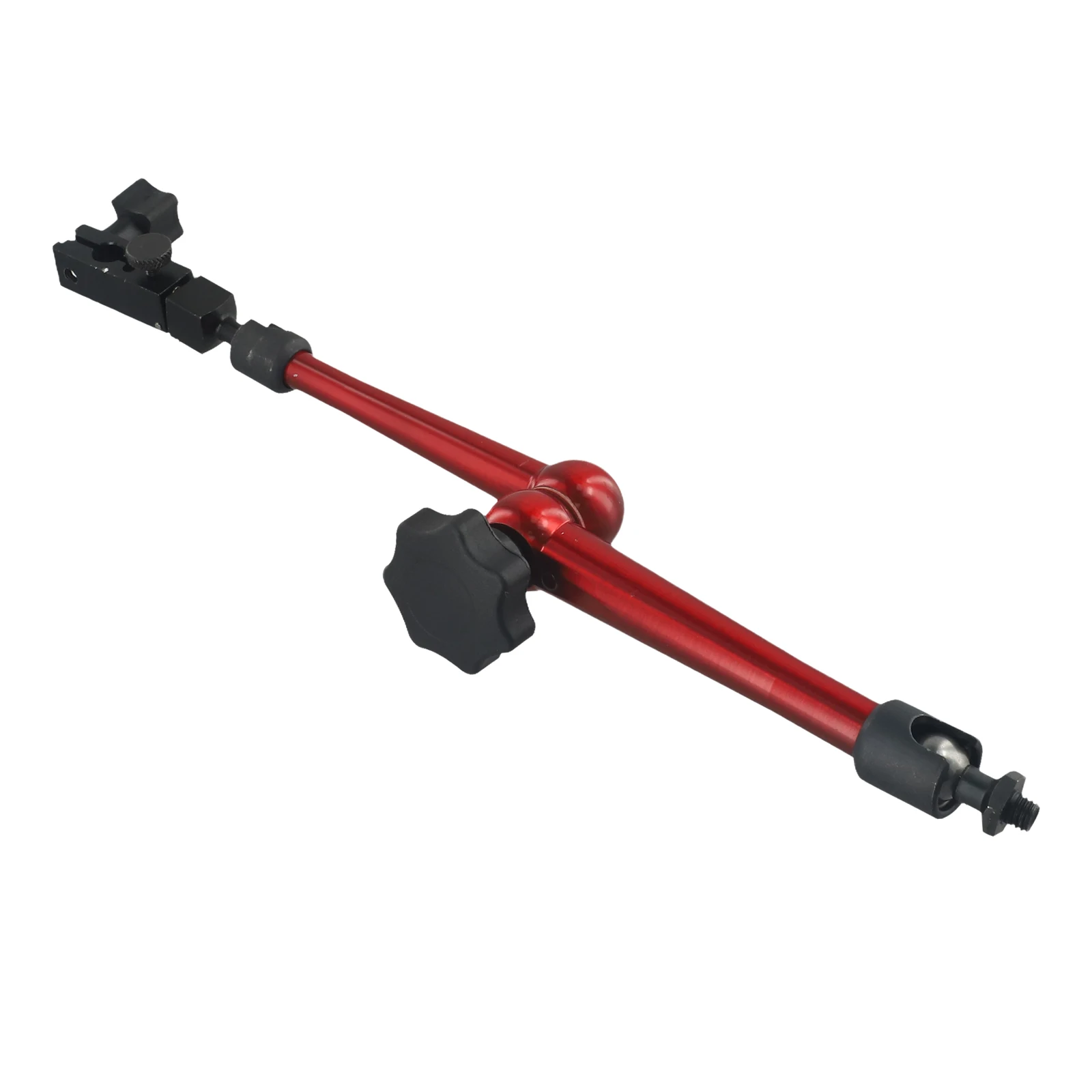 Adjustable Flexible Magnetic Base Holder Stand For Dial Test Indicator M8 M5 Thread Alloy Steel Gold Red 300mm 340mm 165mm - view 5
