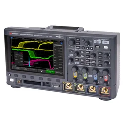 Keysight  DSOX3104G 1 GHz oscilloscope provides 4 analog channels, 4 Mpts memory, 1,000,000 waveforms/sec update rate