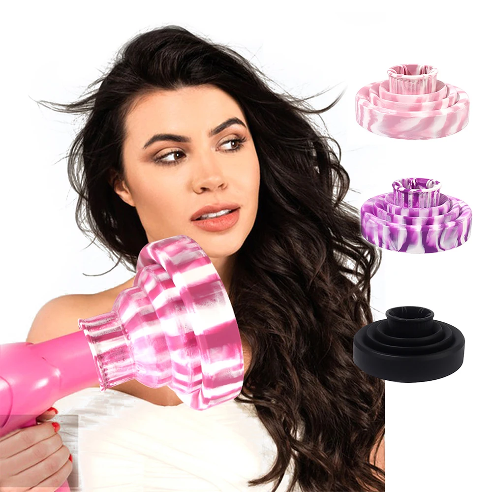 Silicone Hair Dryer Hood Diffuser Attachment Hair Dryer Diffuser Perfect For Most Different Designs Of Hair Dryer Hair Dryer Dif