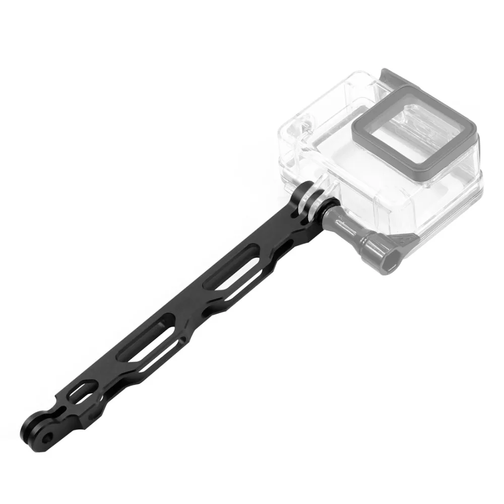 Aluminium-Verlängerungsarm, Metall-Stangenhalterung, Helmgriff für Gopro Hero 11, 10, 9, 6, 7, 8, Eken Yi 4K SJCAM Action 4 3 Kamera-Selfie-Stange – Detail 14