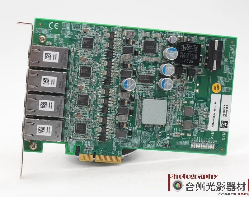 PCIE-PoE4 + Rev. A4 Capture Card PCIE-POE4 + Four-port Network Interface Card Video Capture Card