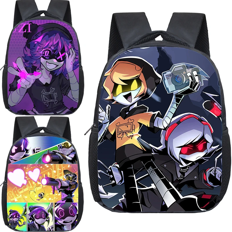 Sac à dos Anime Murder Drones, sacs d'école pour enfants, cartable mignon pour bébés, garçons et filles, cartable de dessin animé, cadeaux