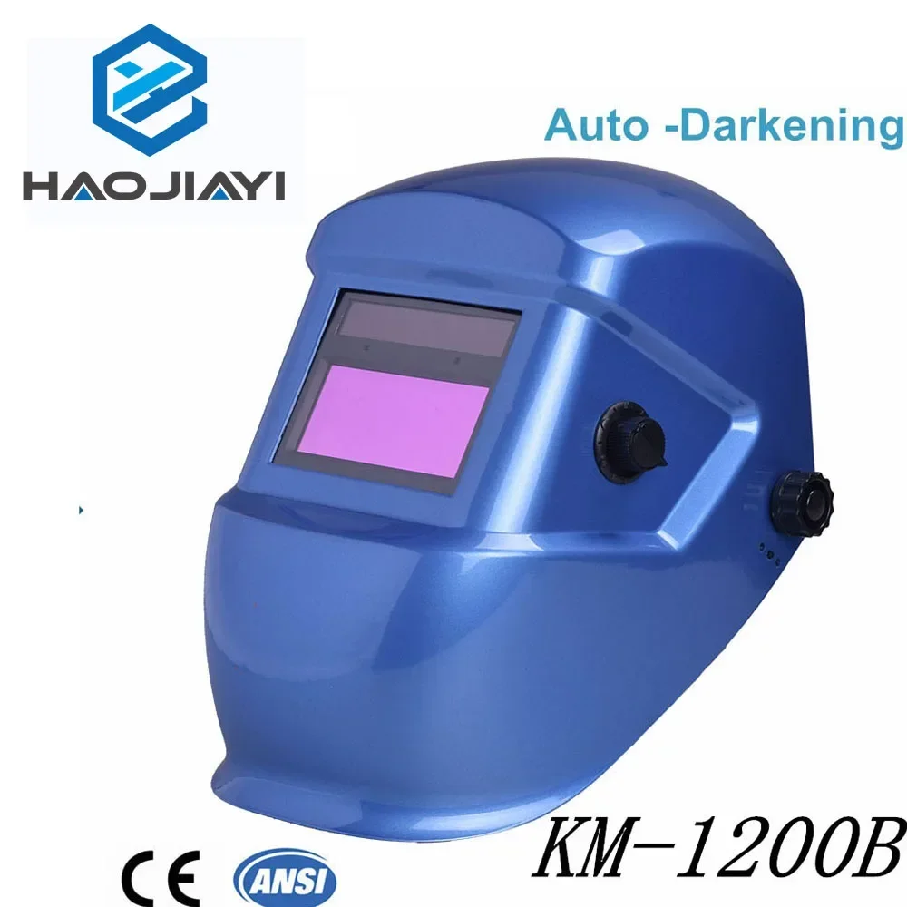 HAOJIAYI Auto-D ddying Welding Helmet Mask KM-1200B do elektrycznego spawania laserowego