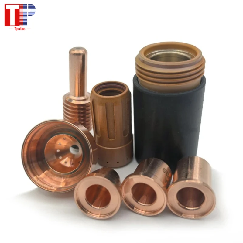 

TH-125 TM-125 X125 Electrode 52677 Nozzle 51415 51416 51417 51418 51419 51419-16 0.9mm - 1.6mm 60309TC Plasma Cutter Torch Tecmo