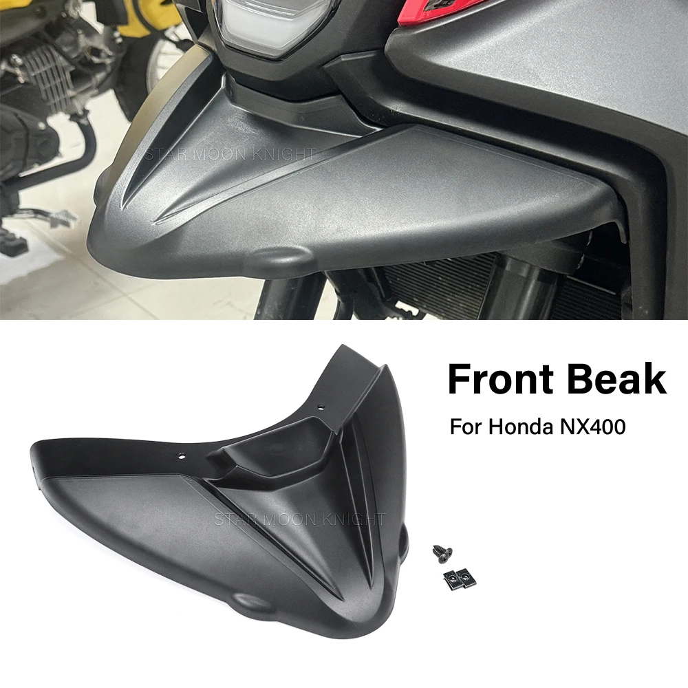 

Front Spoiler Fairing For Honda NX 400 NX400 2024- Motorcycle Frontal Wing Deflector Accessories