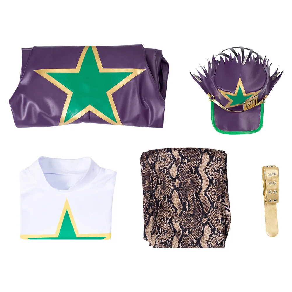 Stone Ocean Kujo Jotaro Cosplay juego de rol Anime JoJo, disfraz de aventura Bizarre para hombres, fantasía, vestido de fantasía, ropa de fiesta