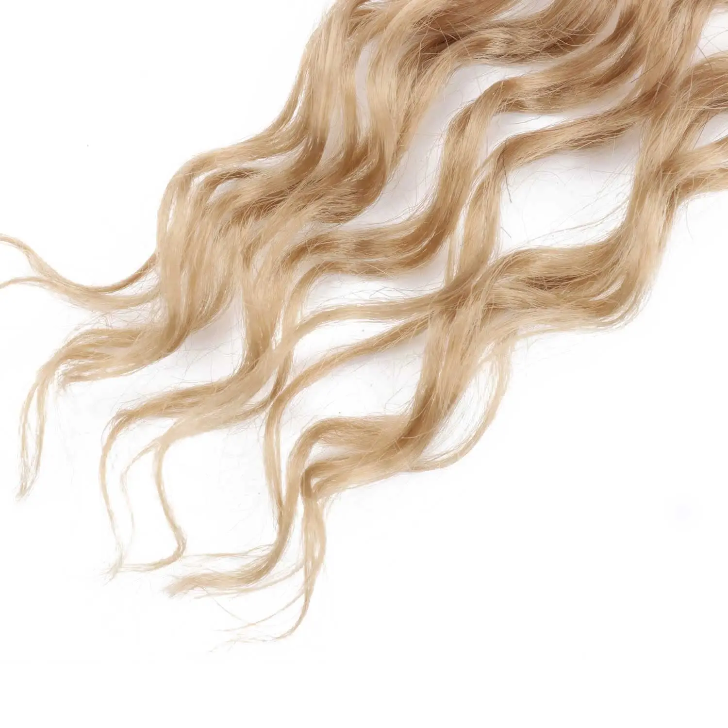 Profundo Faux Locs Crochet cabelo, suave Deusa Locs, tranças, Synthetic, onda profunda, 24 \