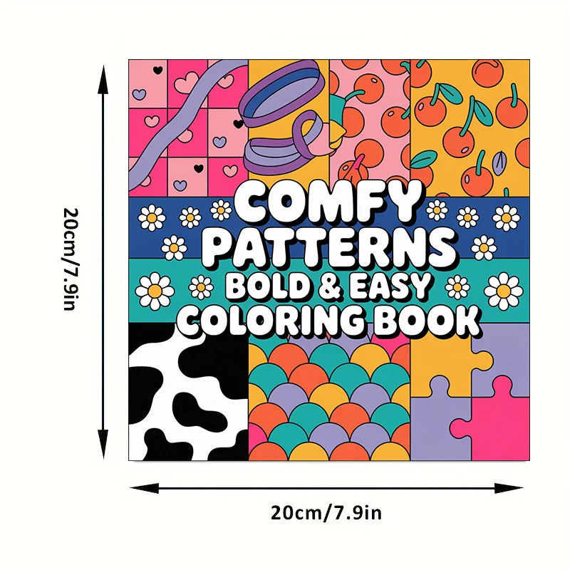 28 Pages Rich Patterns Coloring Book for Adult Stress Reduction | Colouring Book for Stress Relief and Mood Reduction Valentine