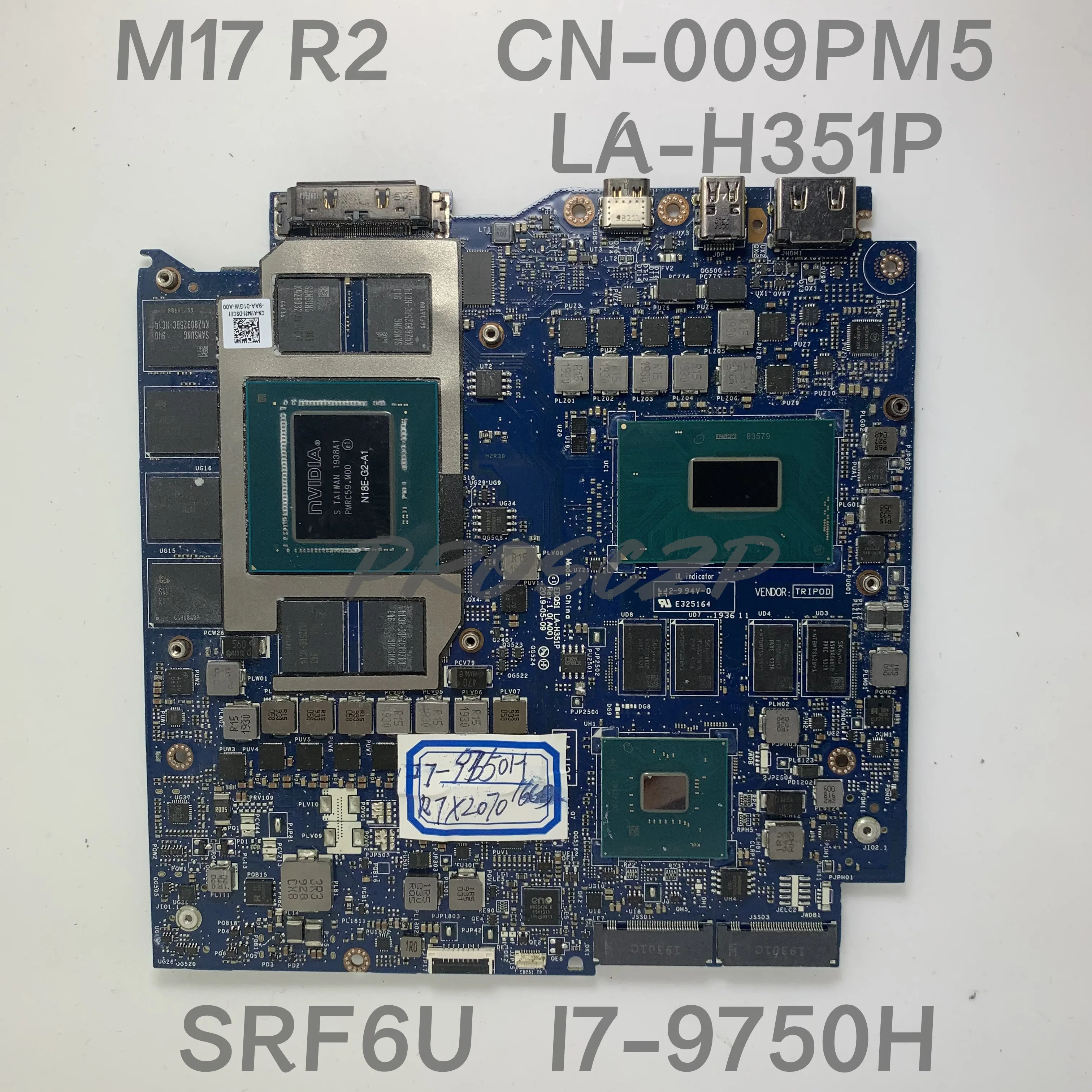 815244-601 815244-501 815244-001 Mainboard untuk HP 15-AC Motherboard Laptop AHL50/ABL52 LA-C701P W/SR23Y I5-5200U CPU 100% Diuji