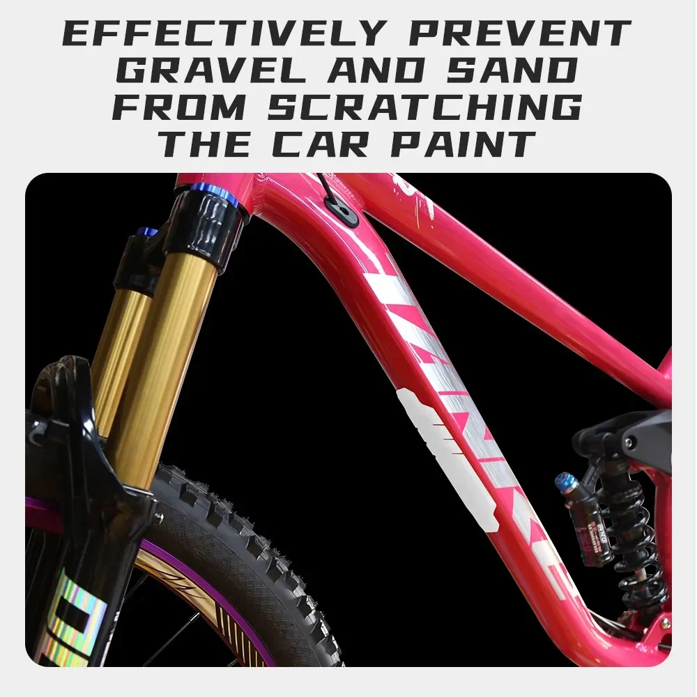 TANKE Bicycle Frame Protector Anti-Scratch MTB Bicycle Protection Film Bike Protector Thick Sticker Strong Upgraded Material TPU
