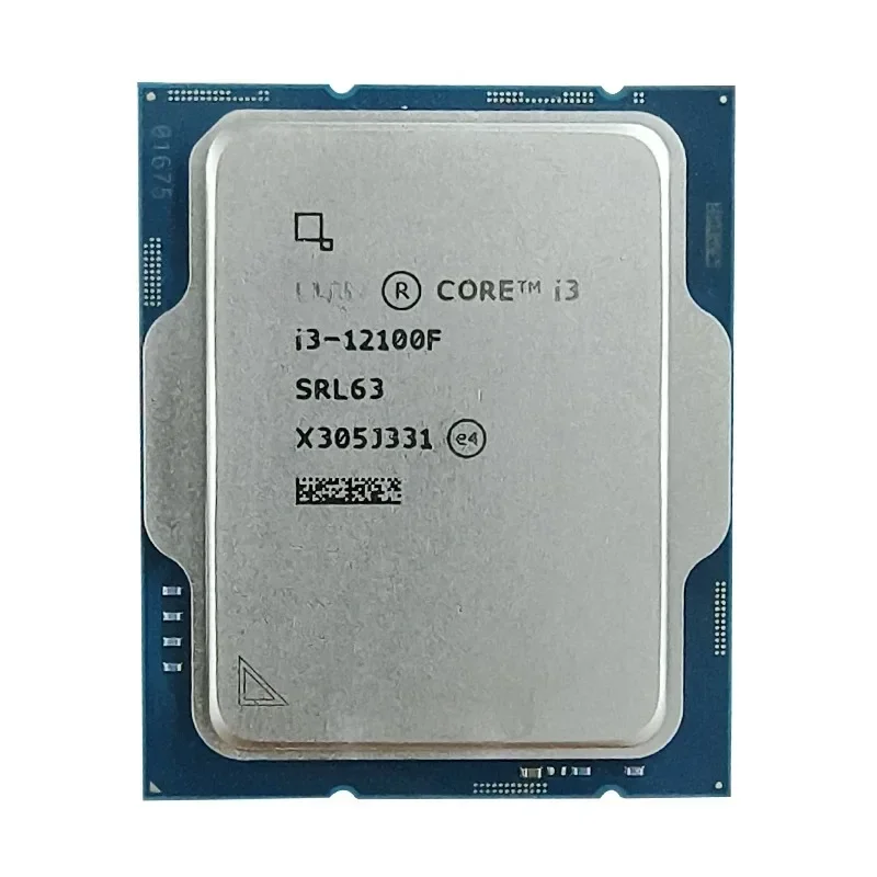 I3-12100F new loose piece 12th generation, with B660 series main board set