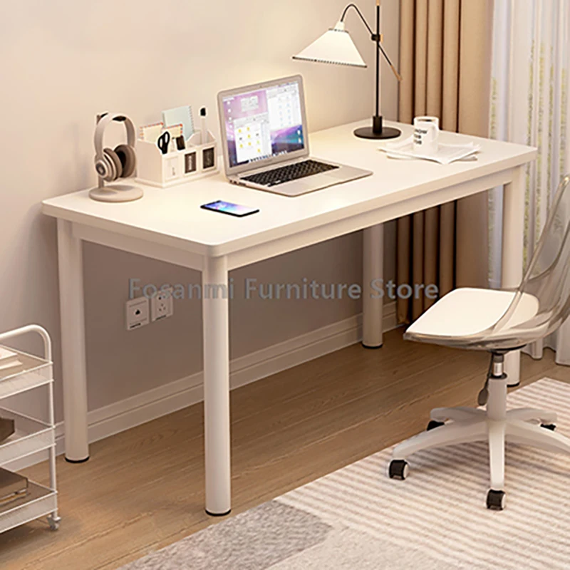 Sturdy Children Student Study Desk Spacious Surface Computer Office Desk Room Gaming Table for Home Thick Stable Gamer DeskTable