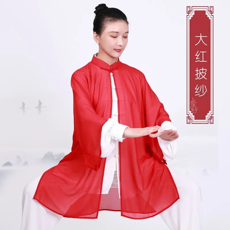 Chinese Martial Arts Performance Tai Uniform Gong fu Wushu Suit Taiji Clothing  Women's New Western Style Competition Exercise view 3