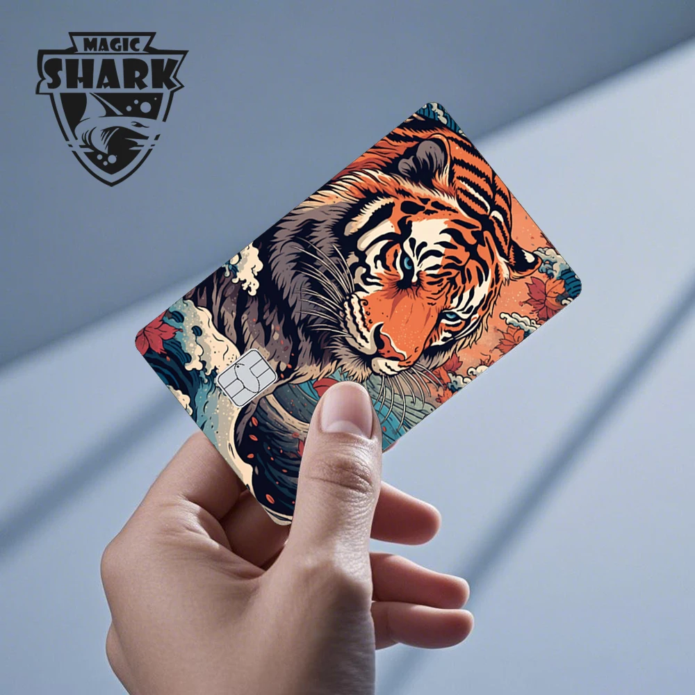 أنيق الهاتف الشر مكتب التحقيقات الفدرالي النمر المكسيك العلم ثلج فيلم Monstor أنيمي بنك الائتمان بطاقة الخصم ملصق فيلم الجلد