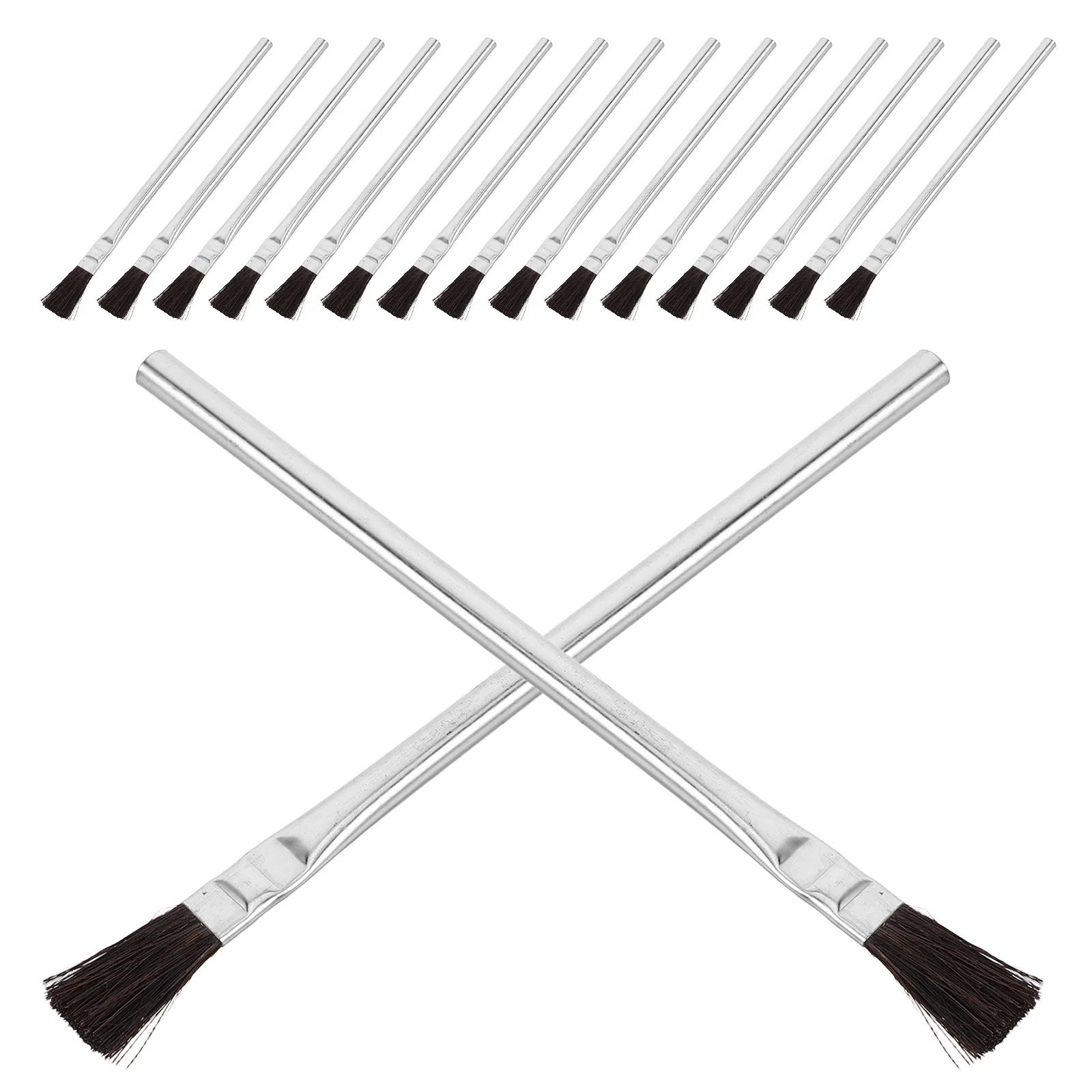 

36Pcs Leathercraft Tool Brush Set Glue Applicator for DIY Oil Glue Application Professional Craft Supply