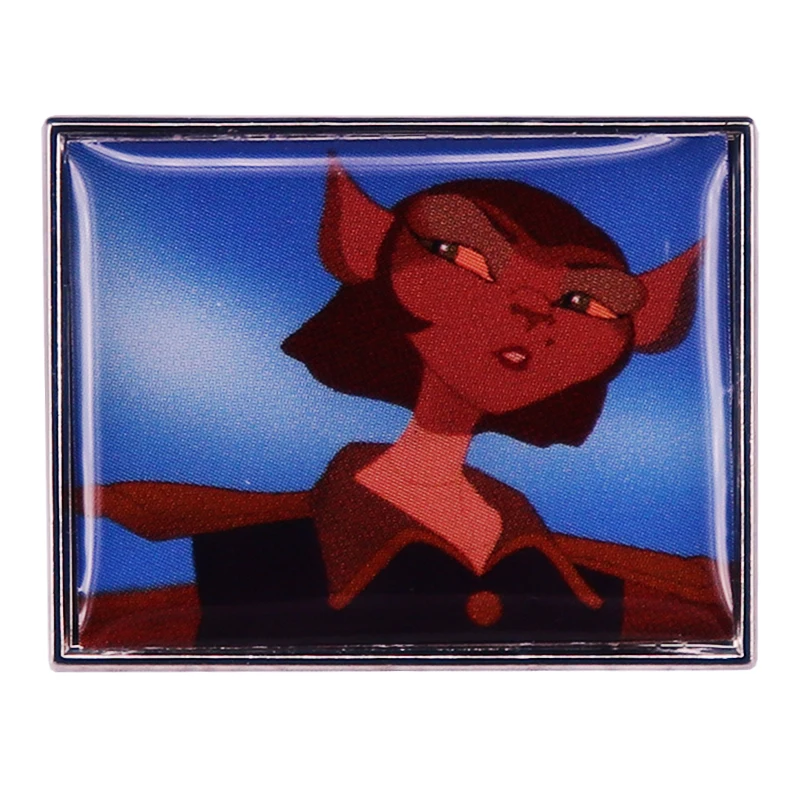 Captain-Amelia Enamel Pin Animated Film Treasure-Planet Badge