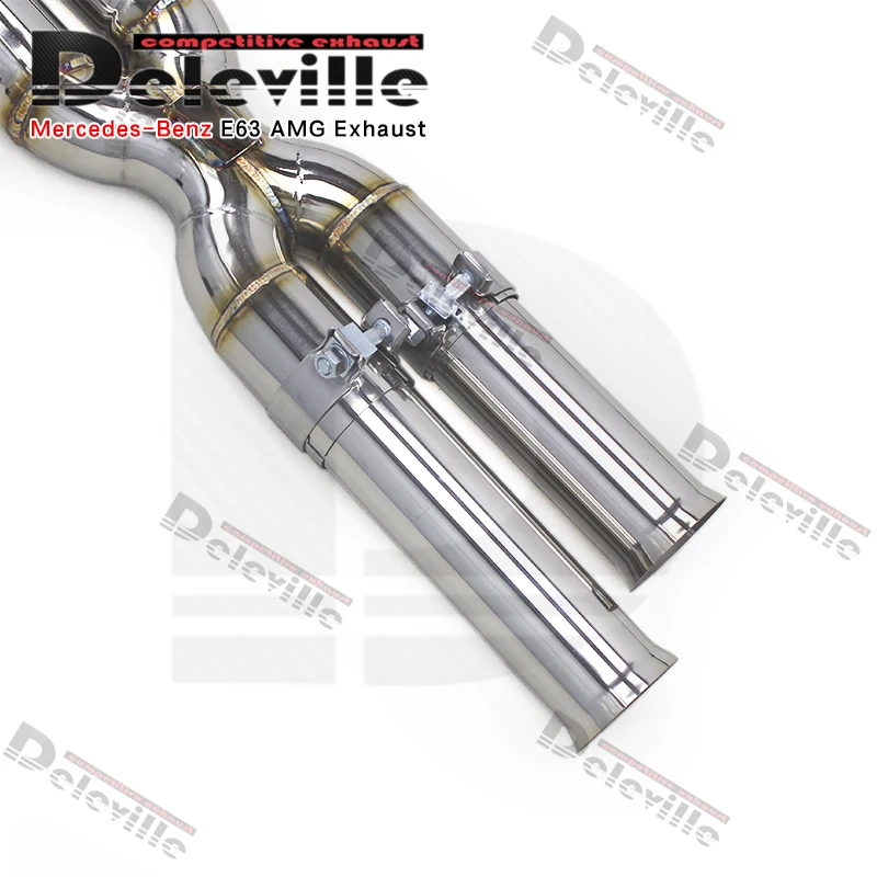 Performance Tuning Auto Engine Parts Racing 304SS Exhaust Catback For Mercedes-Benz E63/E63S W212 AMG 2007-2016
