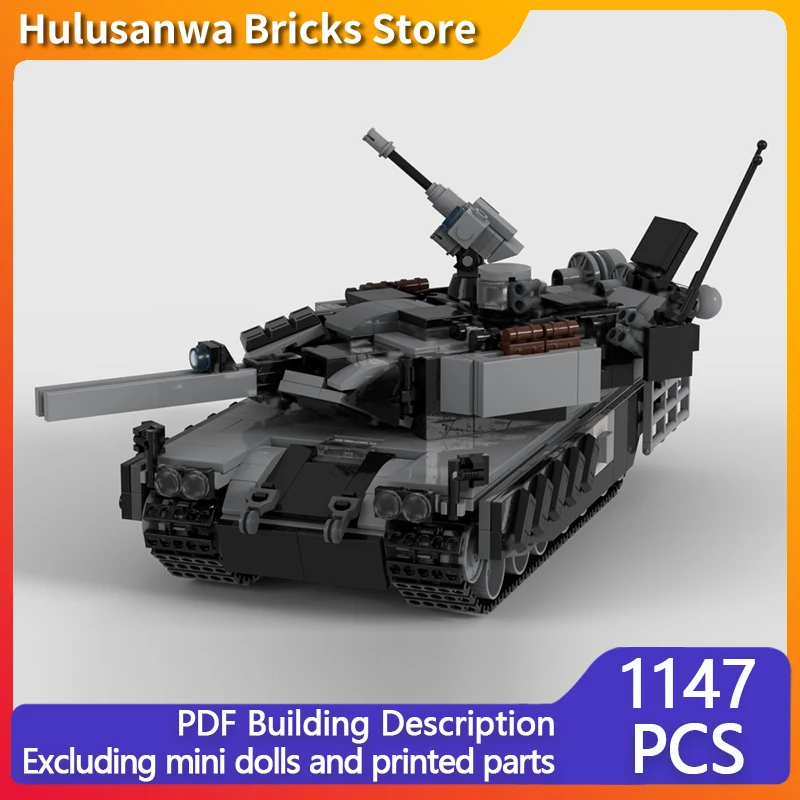 

Popular Game Model MOC Building Bricks Main Battle Tank In the Game Modular Technology Gifts Holiday Assemble Children Toys Suit