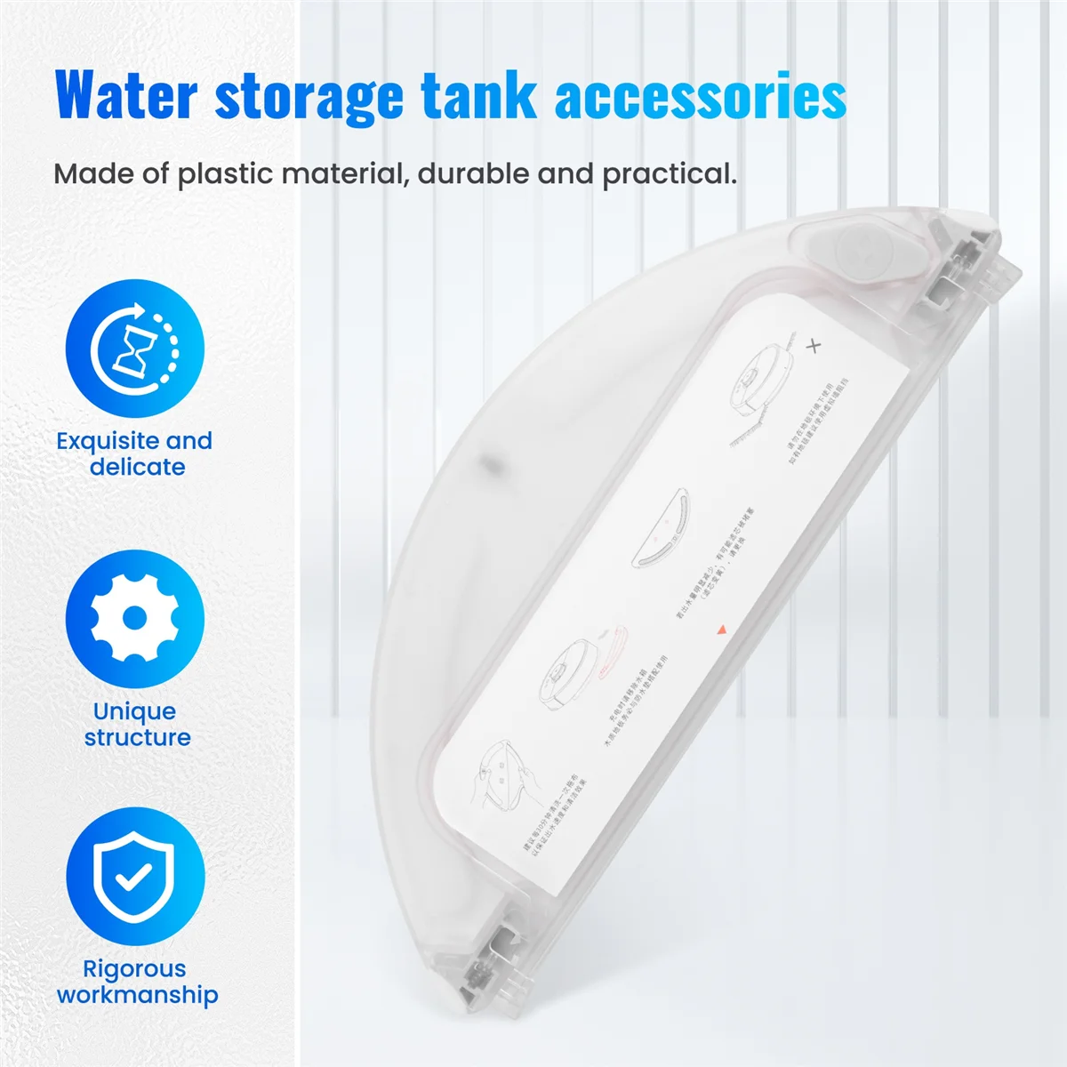 N89R Water Tank Water Core for Xiaomi Roborock S5 S50 S51 S55 S6 S52 T61 P50 T7 T4 T6 P5 for XIAOWA E2 E3 E4 Vacuum Cleaner