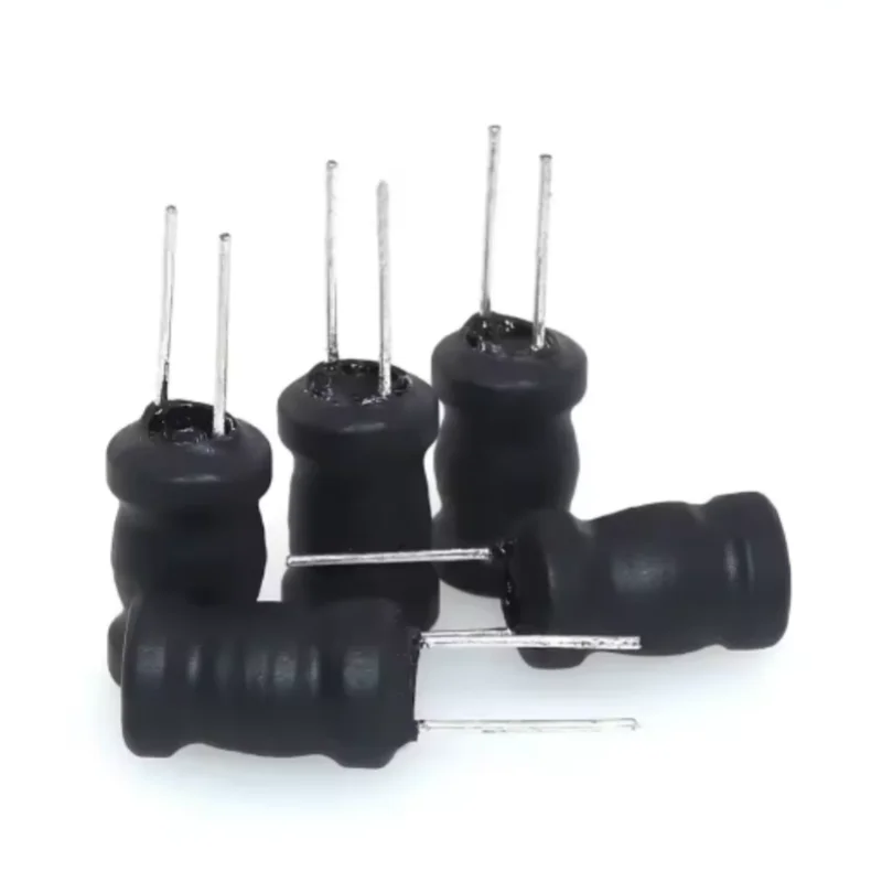 10Pcs/lot 100% New 12 * 15.5mm Power Inductor 1H 2H 3H 1000mH 2000mH 3000mH 1000000uH 2000000uH 3000000uH DIP-2 Inline Inductor