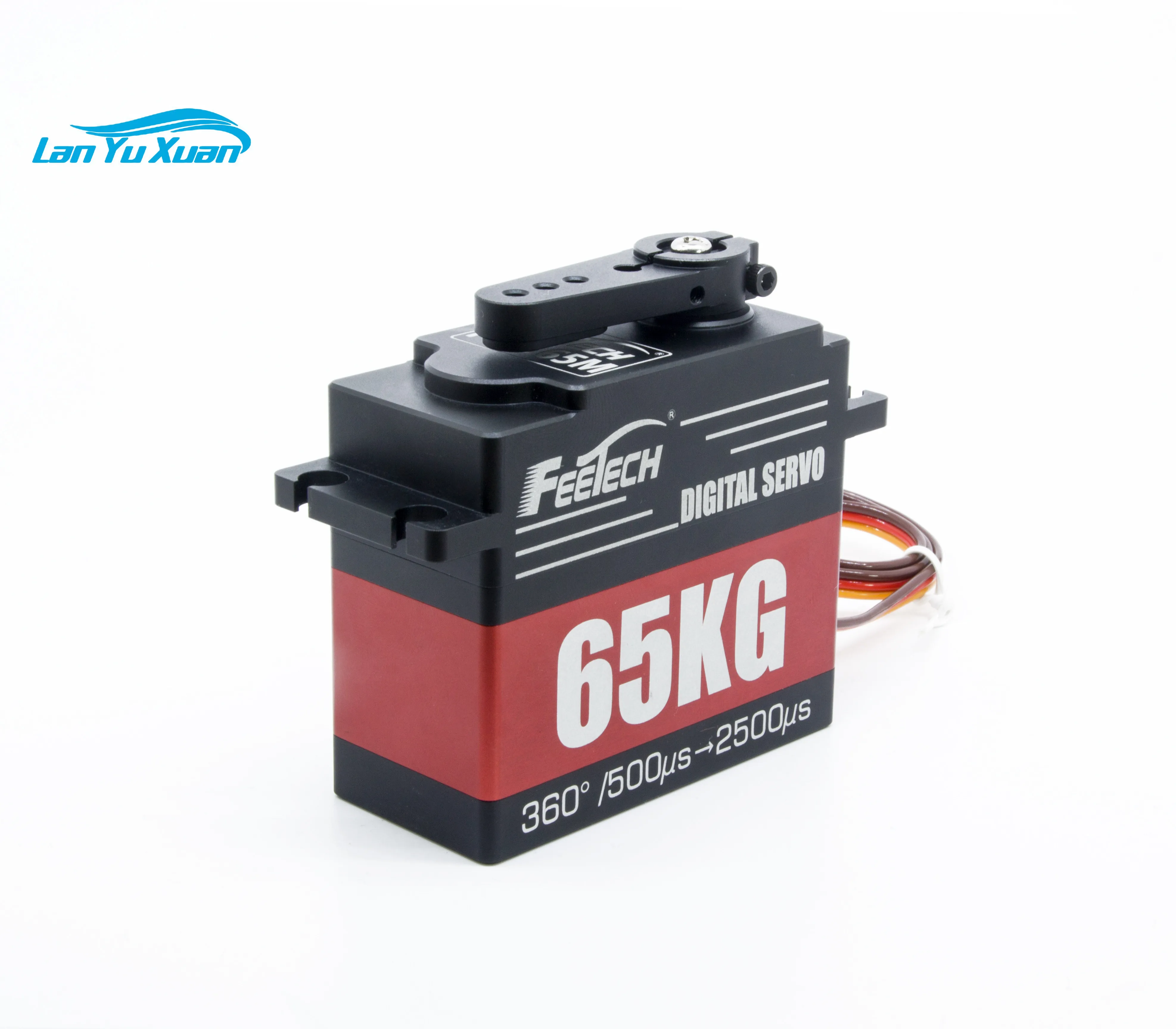 Feetech FT6365M 65KG 360 Degree Magnetic 0.227sec Servo Waterproof HV Programmable Brushless Digital STD Car Servo
