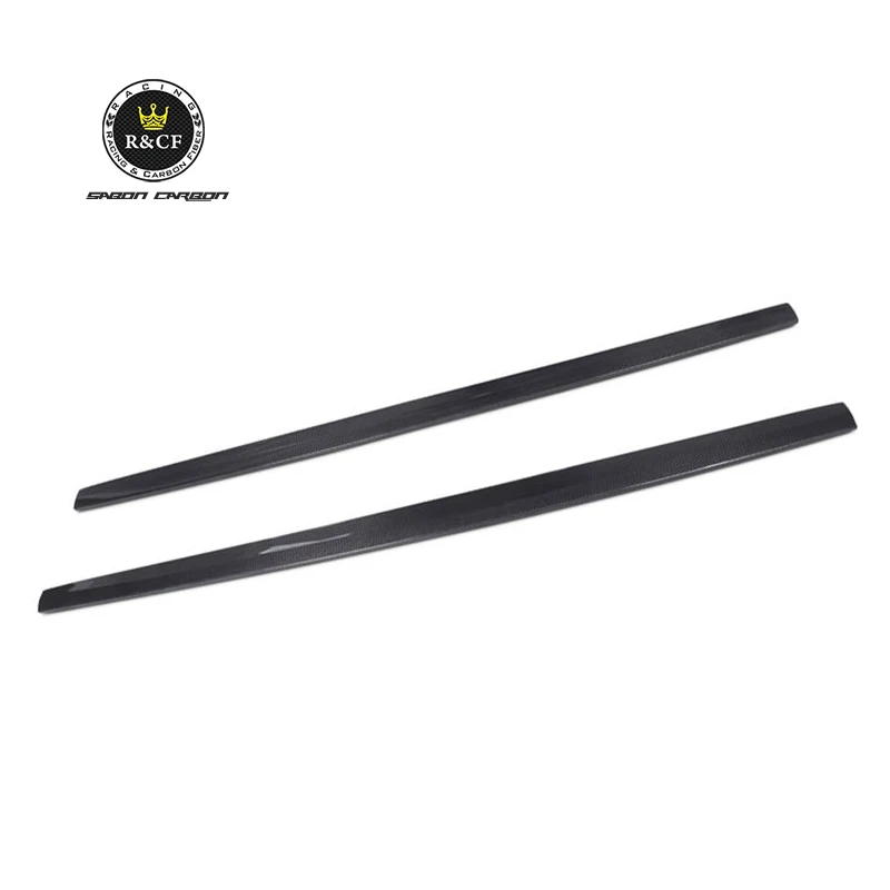 

R Style Lightweight Carbon Fiber Universal Side Skirts Exterior Accessories for Audi A3 Sline S3 2014-2016