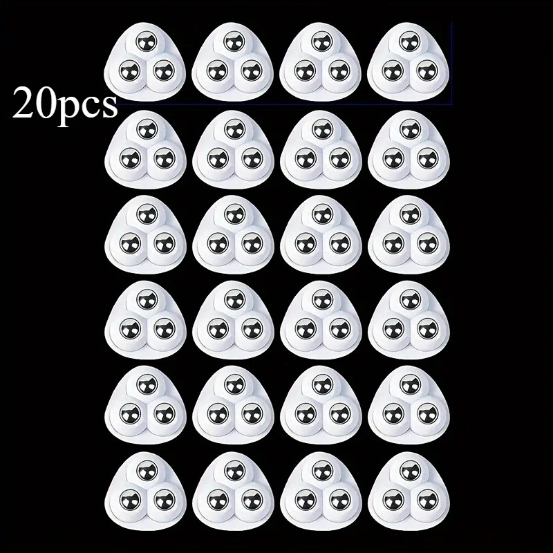 20 сверхмощных мини-роликовых колес, бесшумная работа, подшипники из нержавеющей стали - для мебели, шкафов, ящиков для хранения, офисов,