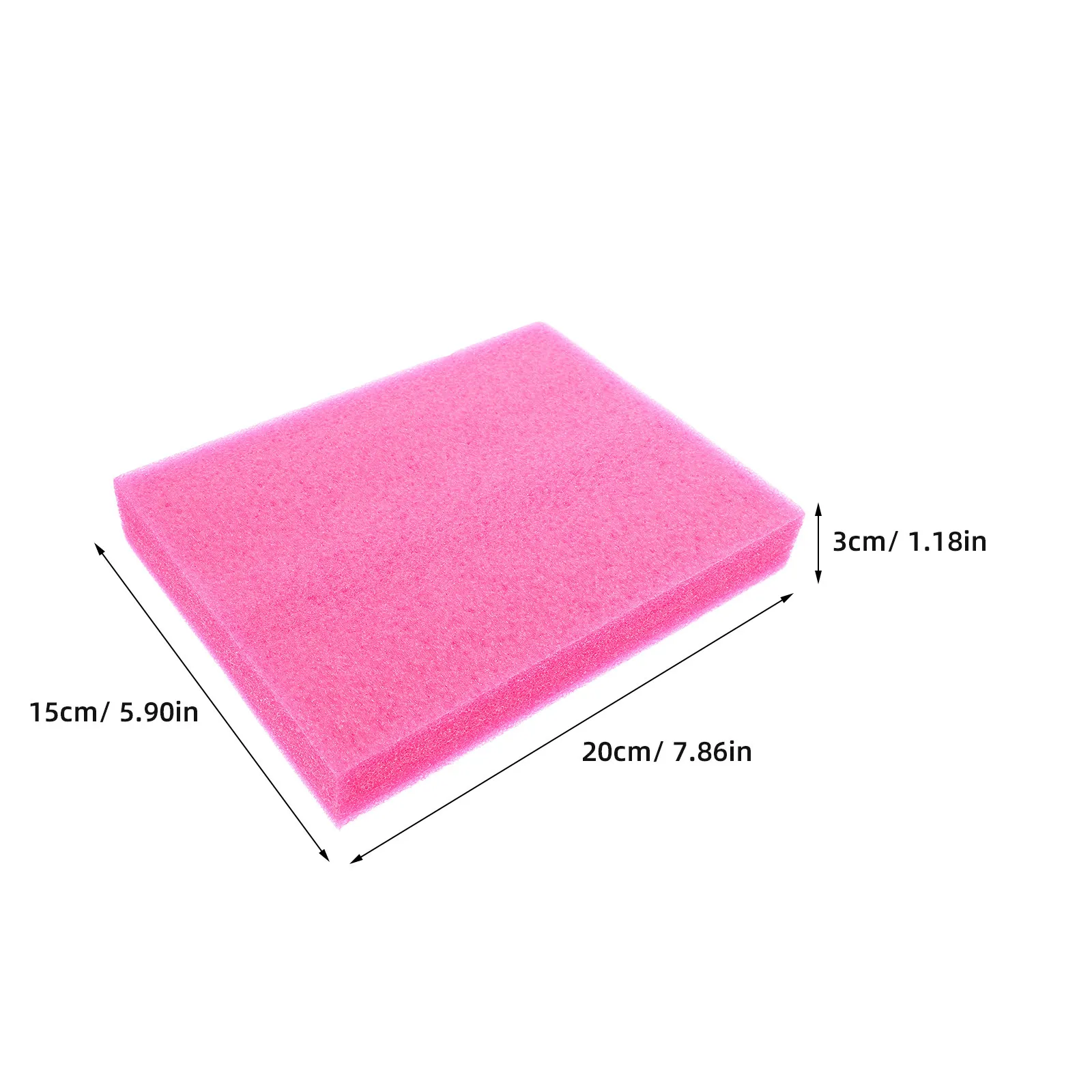 2Pcs Pearl Cotton Foam Cushion Pads Soft Foam Sheets Packaging Inserts Liners DIY Craft Protector for Shipping