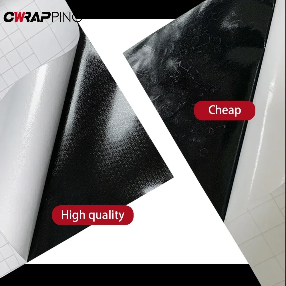 Carbon Fiber 2D 3D 4D 5D 6D 9D Black Vinyl Wrap for Car Wrapping Sticker DIY Motorcycle Sticker for Motorcycle Auto Accessories