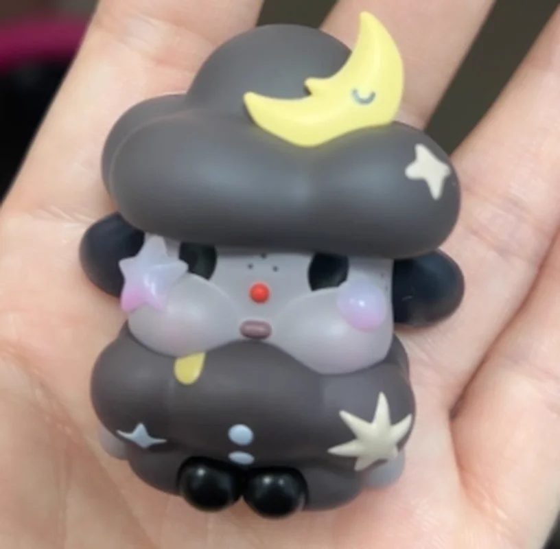 

POP MART CRYBABY Crying To The Moon Blind Box 12 Designs May Have Secret Sitting Figure Desktop Decoration Gift For Anime Fans