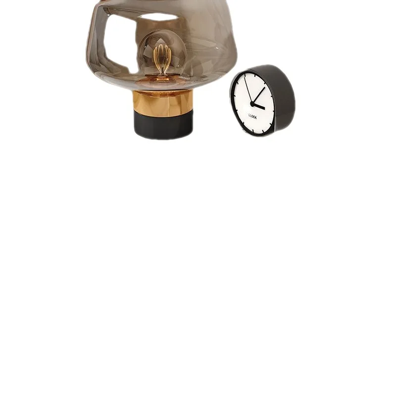 

Bedside table 2023 new fully equipped high-end bedside table light luxury simple modern solid wood bedside cabinet rock slab bed