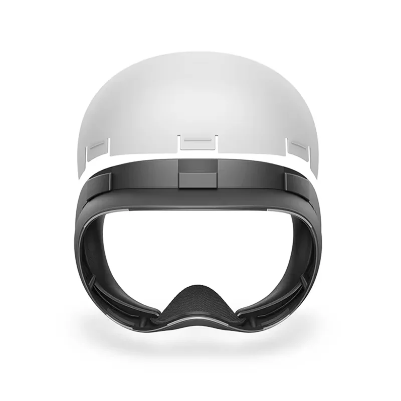 RISE-For Vision Pro VR マスク クイックチェンジ磁気設計 デュアルフォーム人間工学に基づいたヘッドセット 顔のストレスを軽減 簡単なクリーニングマスク