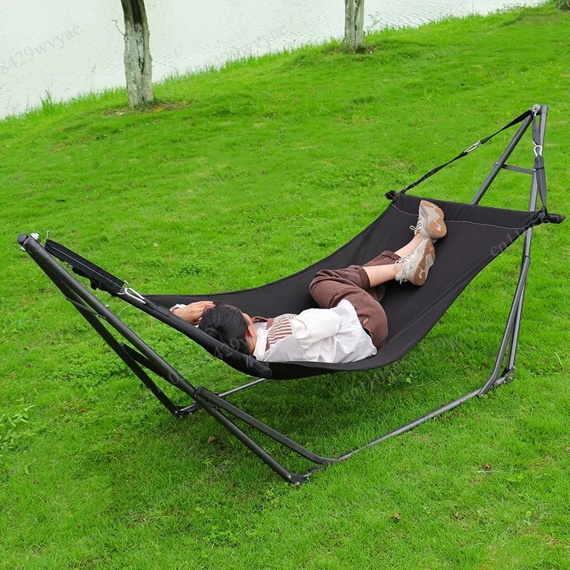 Mesh Hammock, Outdoor Single and Double Swing, Indoor Dormitory Anti-rollover and Breathable