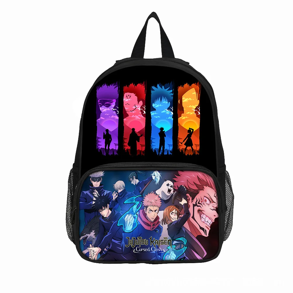 J-Jujutsu Kaisen Mochila School Backpack Bag 3D Printing School Bag Backpack Student Back Pack Bag for Boys Girls Best Gift